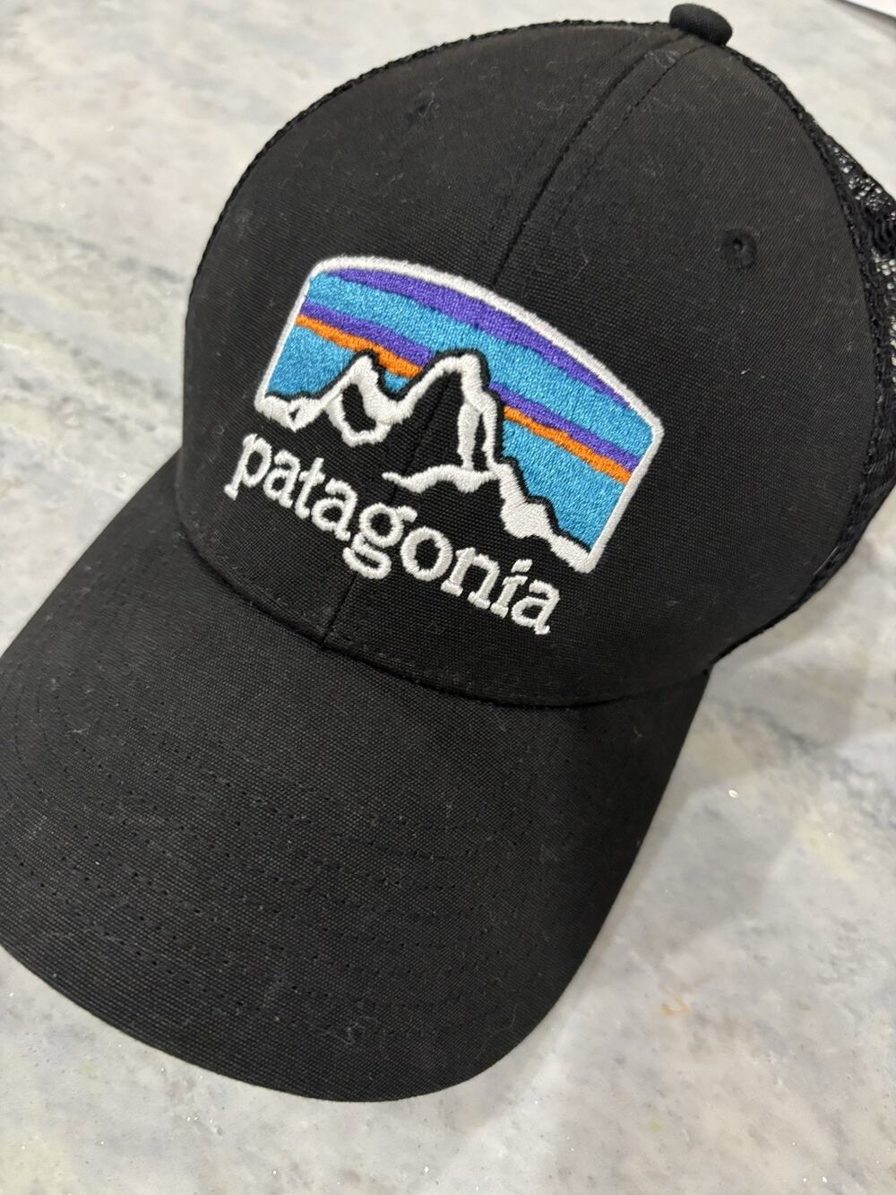 Patagonia Fitz Roy Horizons Trucker Hat (Black) 38292